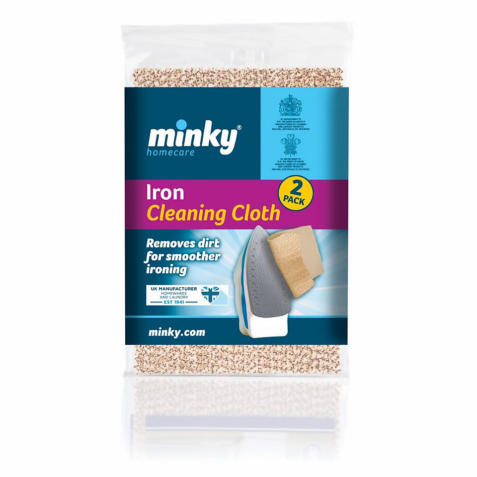 Minky Iron Cleaning Cloth 2 Pack