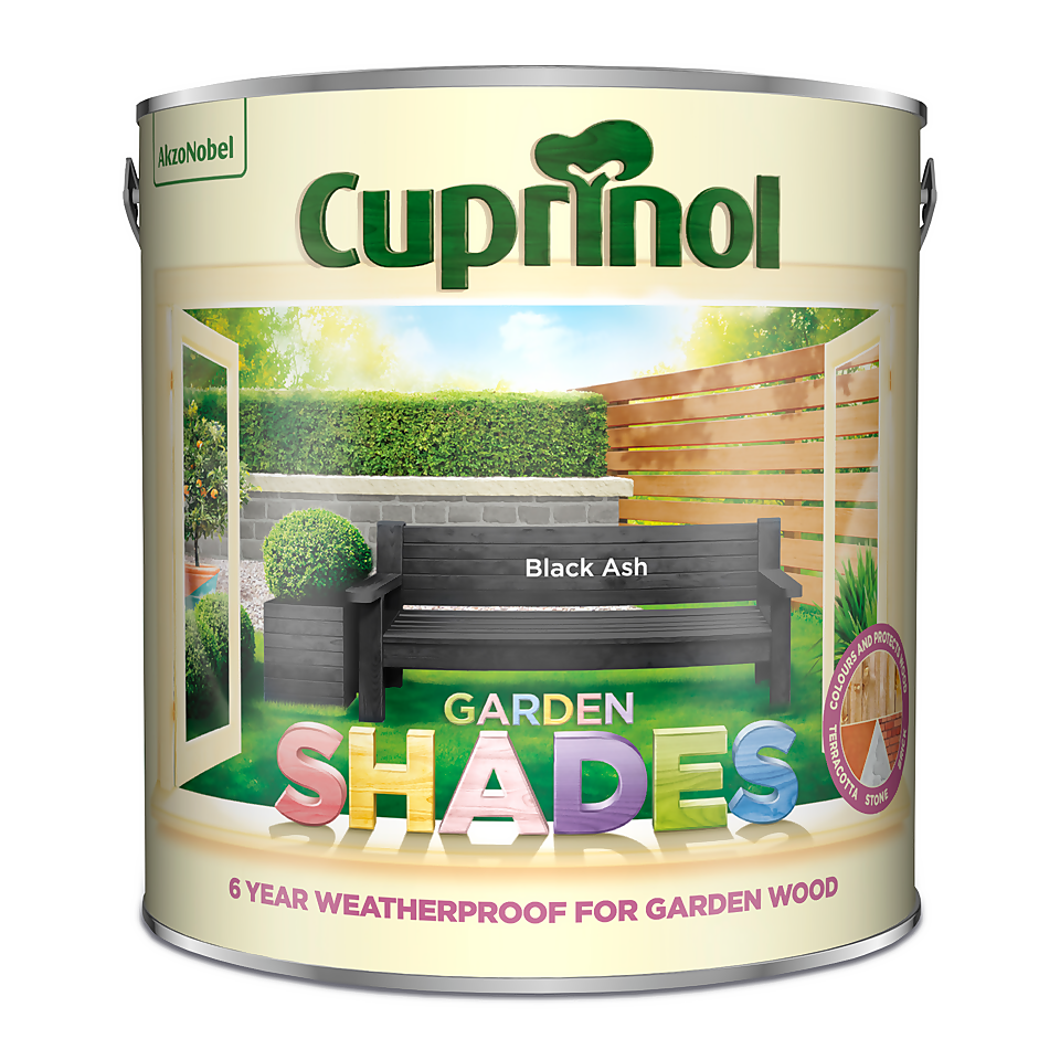 Cuprinol Garden Shades  Black Ash - 2.5L