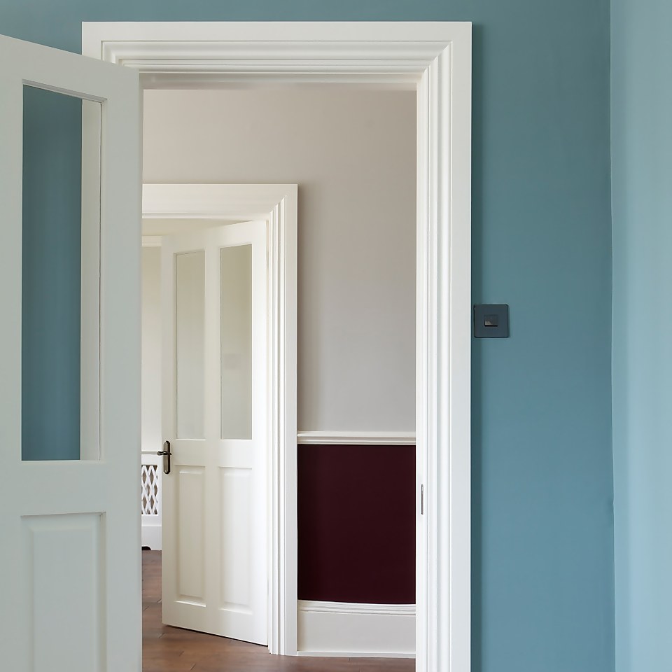 Farrow & Ball Estate Matt Emulsion Paint Oval Room Blue - 2.5L