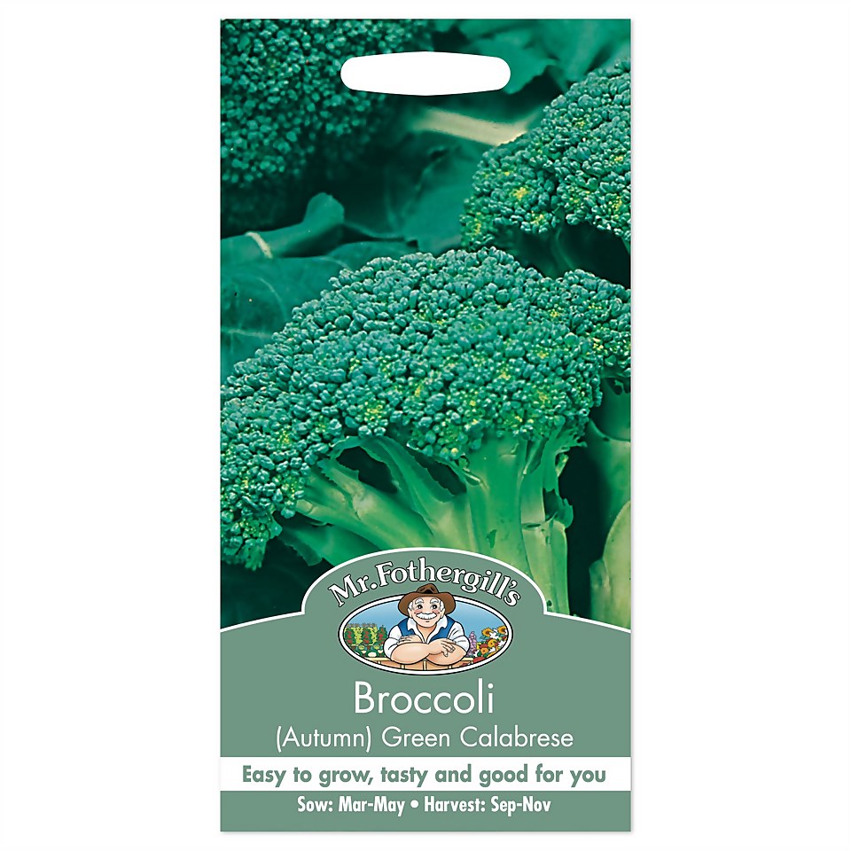 Mr. Fothergill's Broccoli Green Calabrese Autumn Seeds