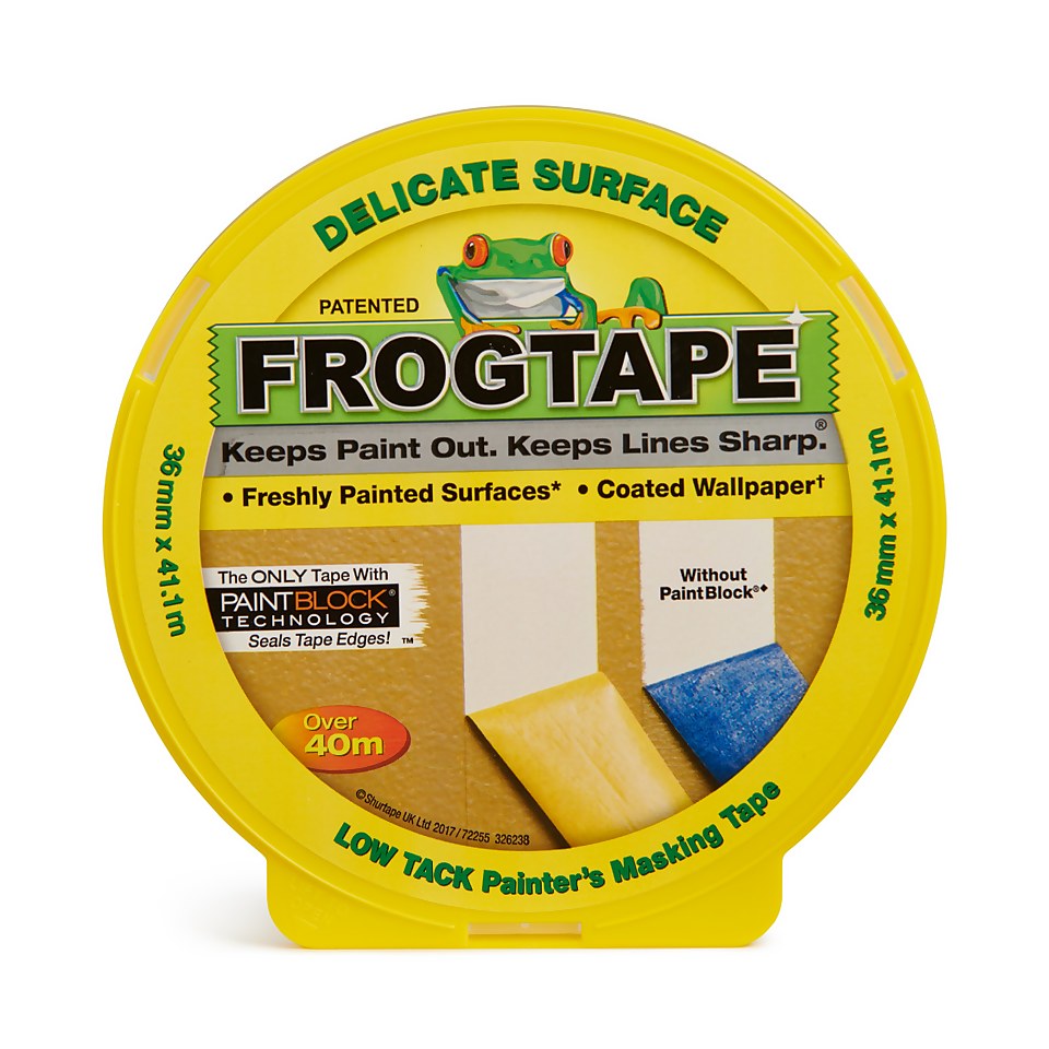FrogTape Delicate Masking Tape 36mm x 41.1m