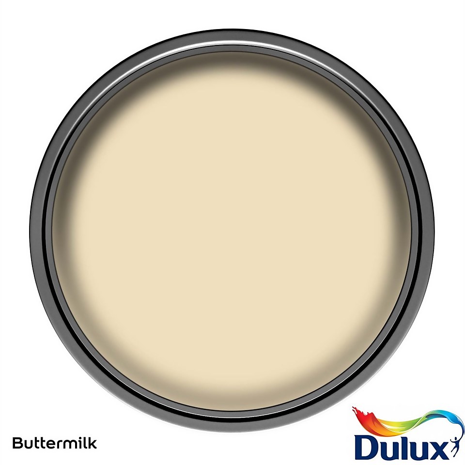 Dulux Matt Emulsion Paint Buttermilk - 2.5L