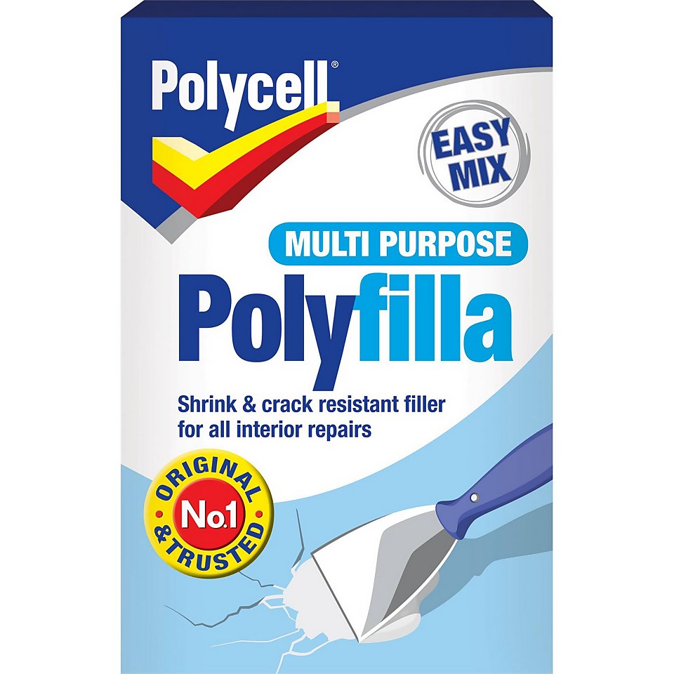 Polycell Multipurpose Interior Polyfilla - 900g