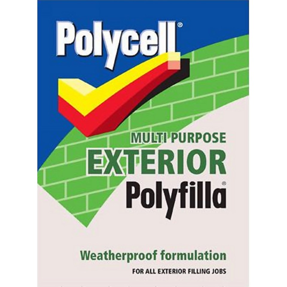 Polycell Multipurpose Exterior Polyfilla - 1.75kg