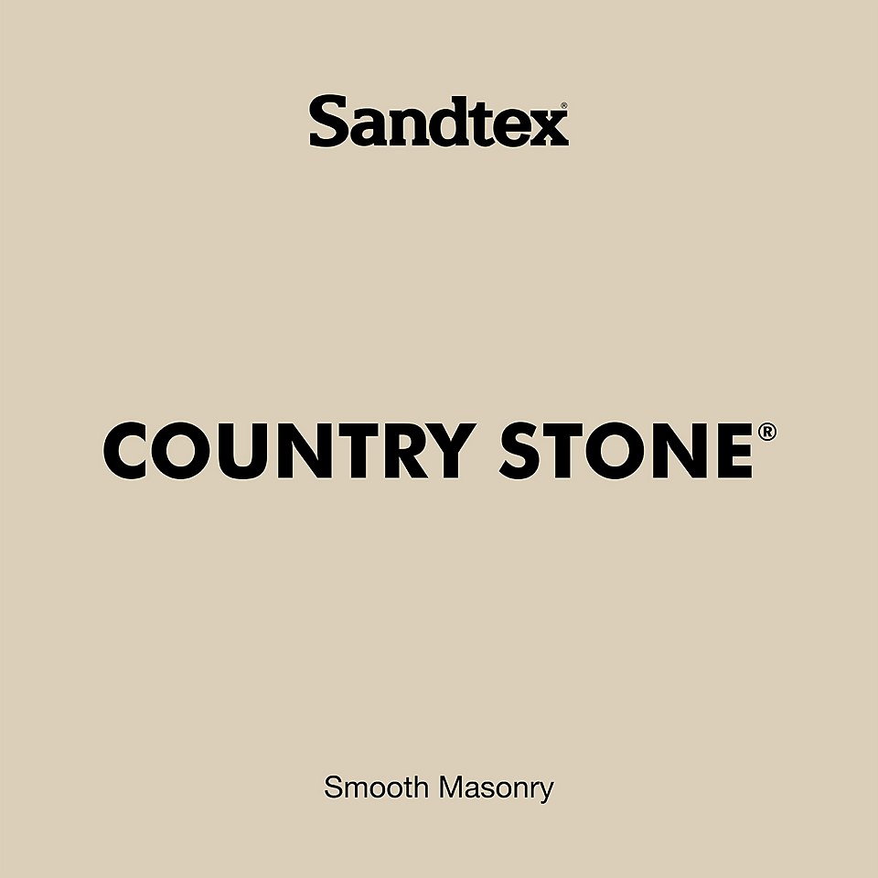 Sandtex Ultra Smooth Masonry Paint Country Stone - Tester 150ml