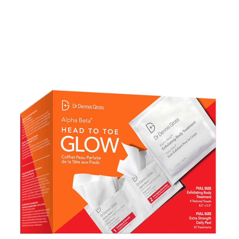 Dr Dennis Gross Skincare Head to Toe Glow Set