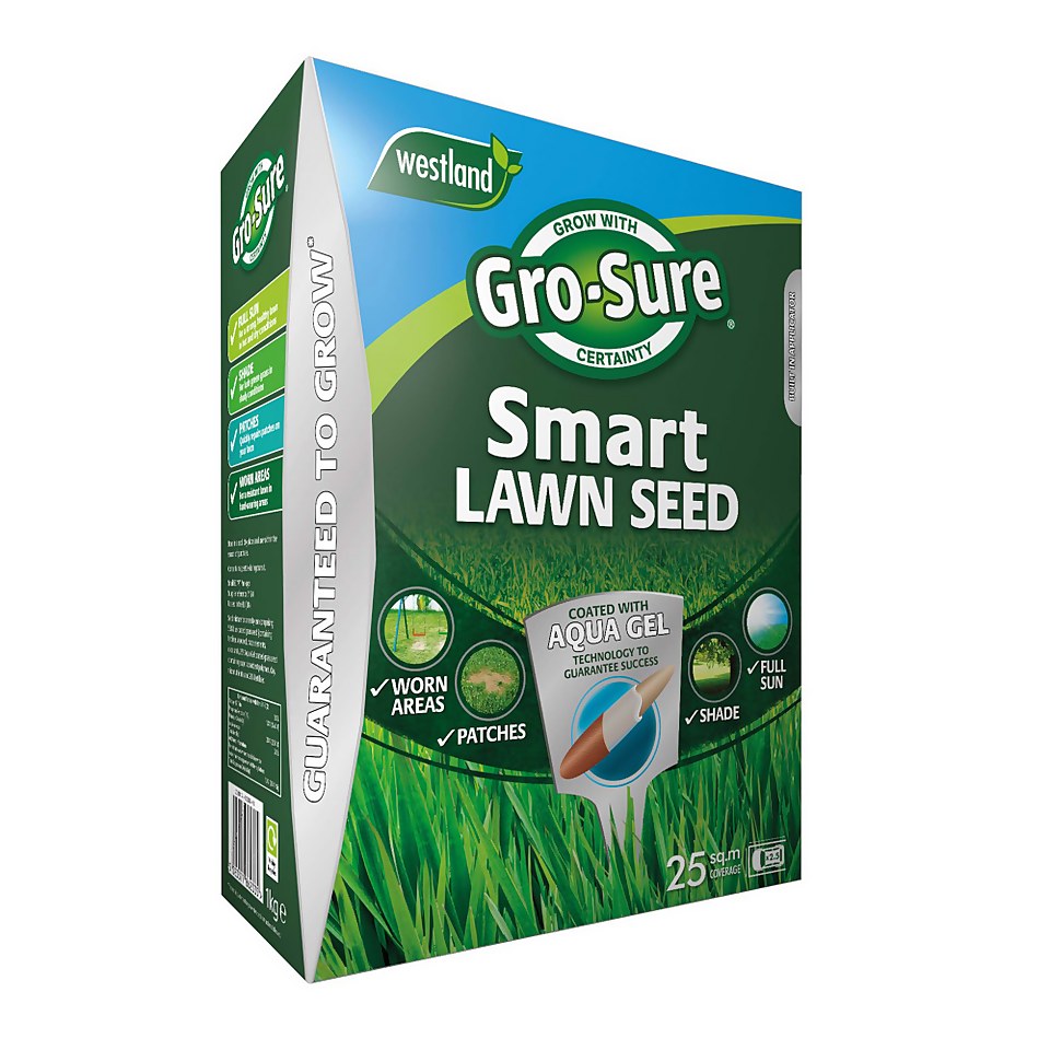 Gro-Sure Smart Lawn Seed - 25m²