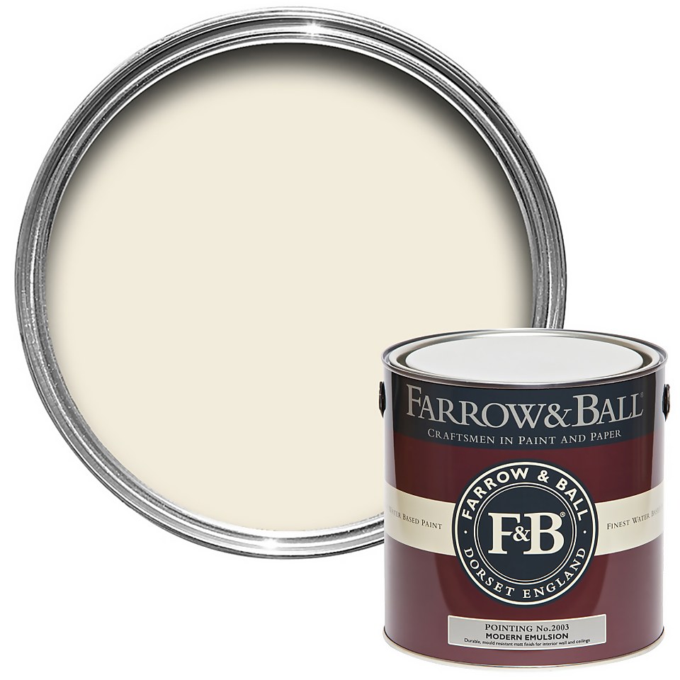 Farrow & Ball Modern Matt Emulsion Paint Pointing - 2.5L