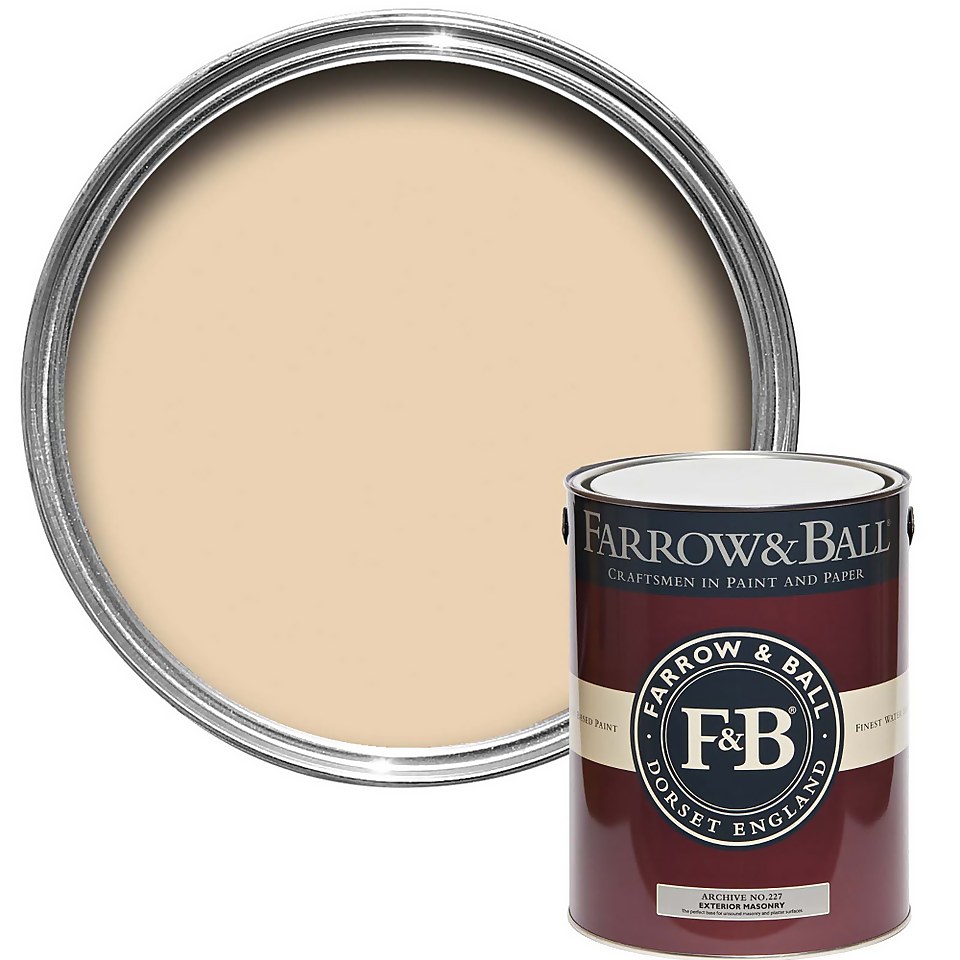 Farrow & Ball Exterior Masonry Paint Archive Collection: Archive - 5L
