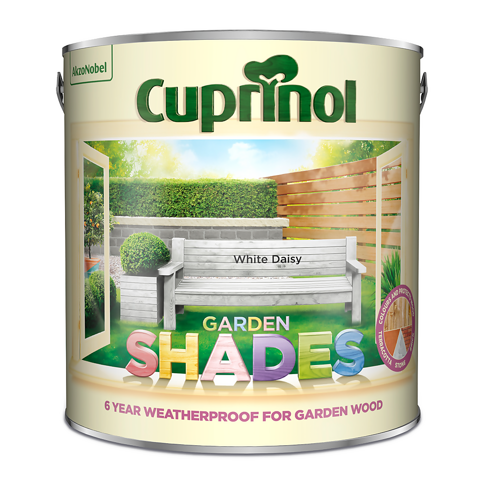 Cuprinol Garden Shades  White Daisy - 2.5L