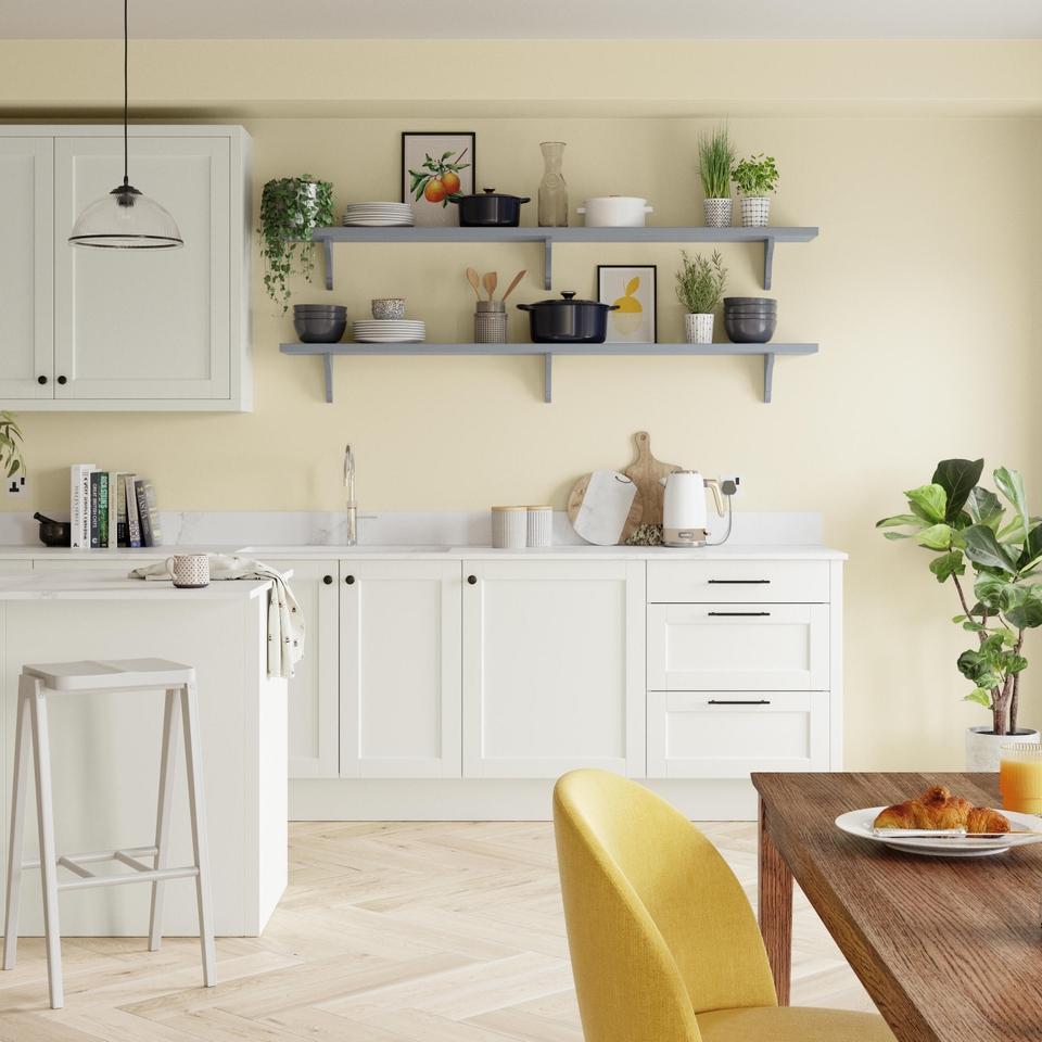 Dulux Matt Emulsion Paint Daffodil White 2.5L Homebase