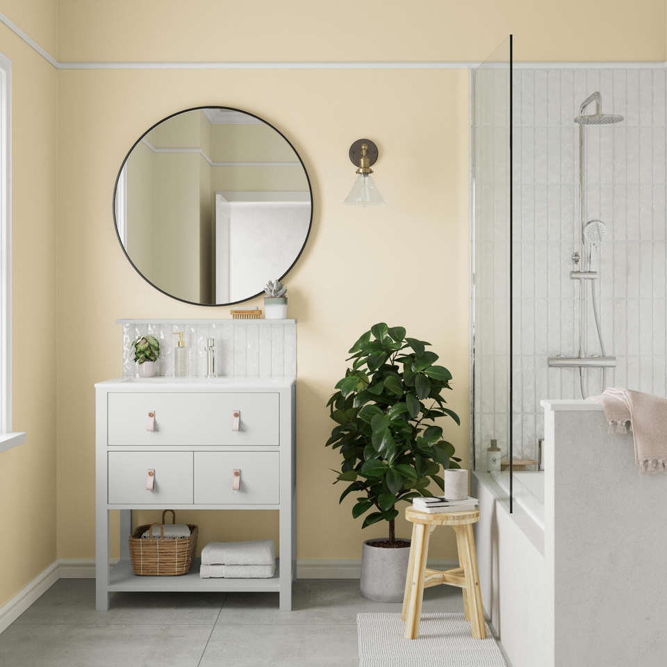 Dulux Matt Emulsion Paint Daffodil White 2.5L Homebase