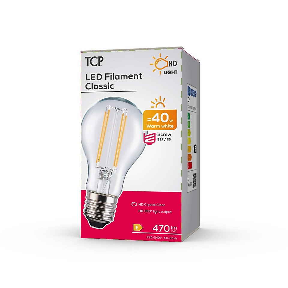 LED Filament Classic ES 4.5W Light Bulb