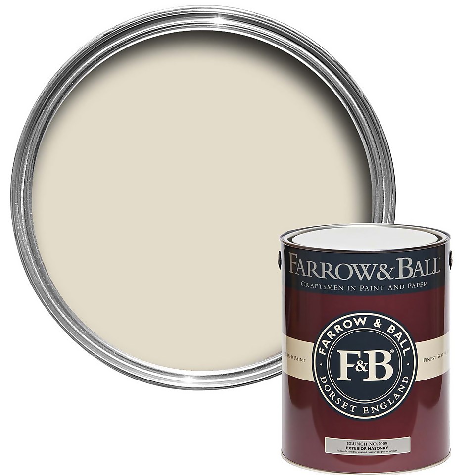 Farrow & Ball Exterior Masonry Paint Archive Collection: Clunch - 5L