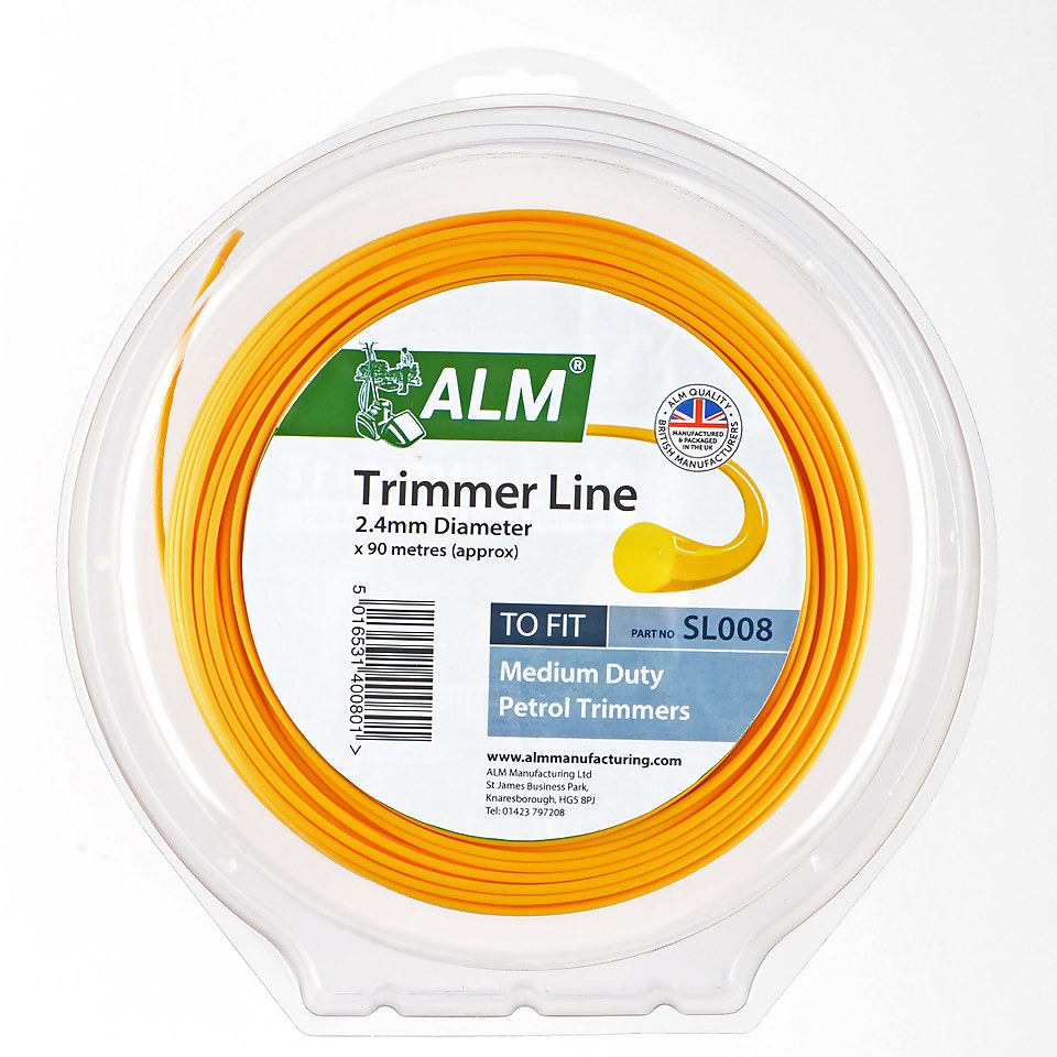 ALM Replacement Trimmer Line - 2.4mm x 90m