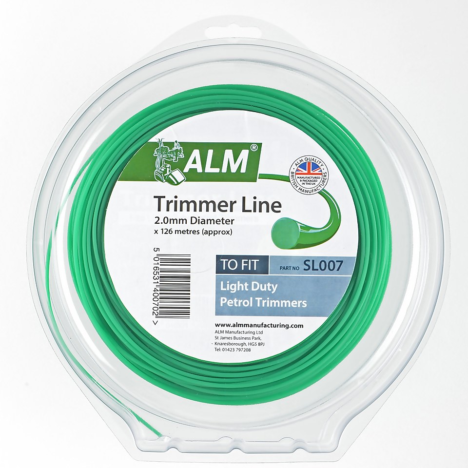 ALM Replacement Trimmer Line - 2.0mm x 126m