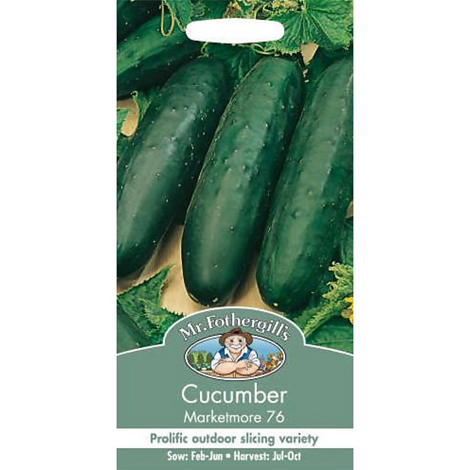 Mr. Fothergill's Cucumber Marketmore 76 (Cucumis Sativus) Seeds