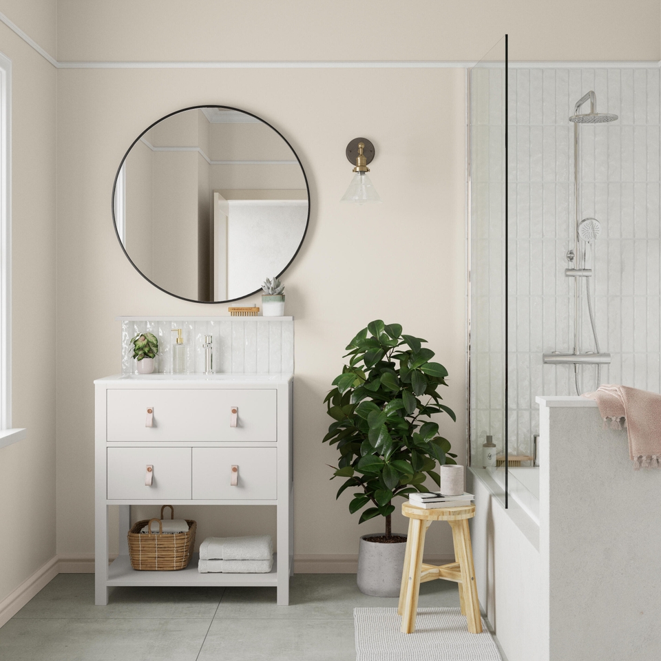 Dulux Matt Emulsion Paint Ivory Lace 5L Homebase