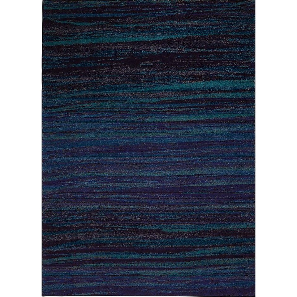 Karnaby Stripe Blue Rug - 120 x 170cm