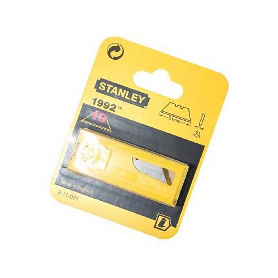 Stanley Heavy Duty Knife Blades - 10 pack