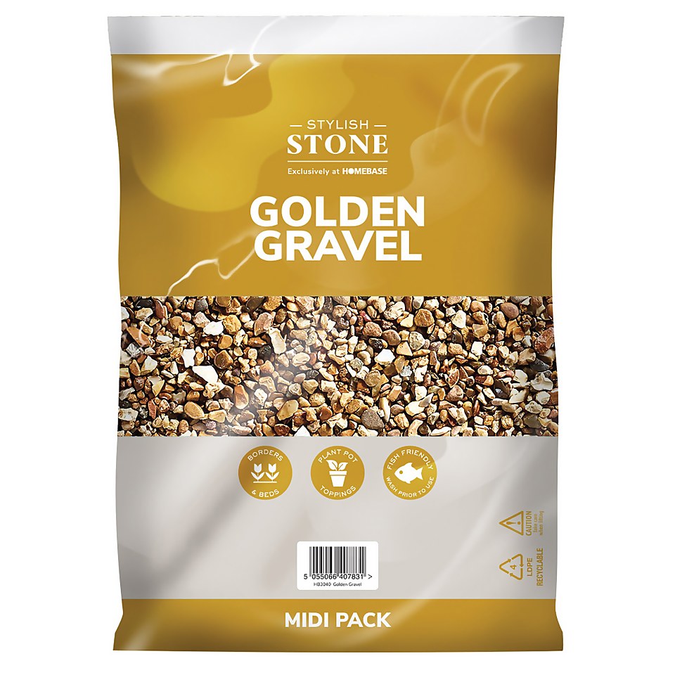 Stylish Stone Golden Gravel - Midi Pack - 9kg