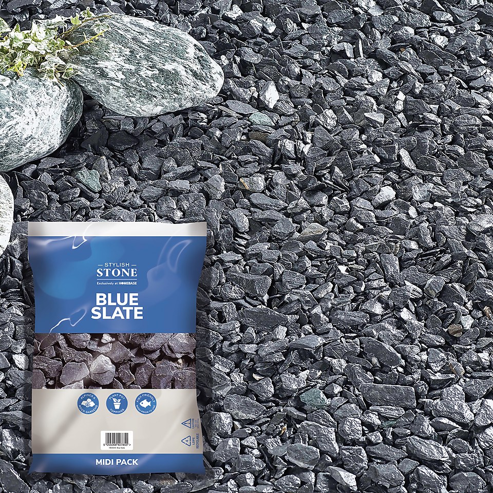 Stylish Stone Blue Slate 20mm - Midi Pack - 9kg