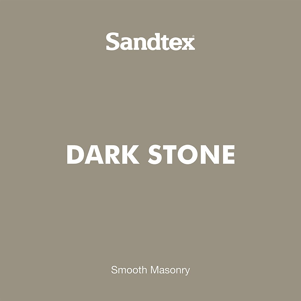Sandtex Microseal Smooth Masonry Paint Dark Stone - 150ml