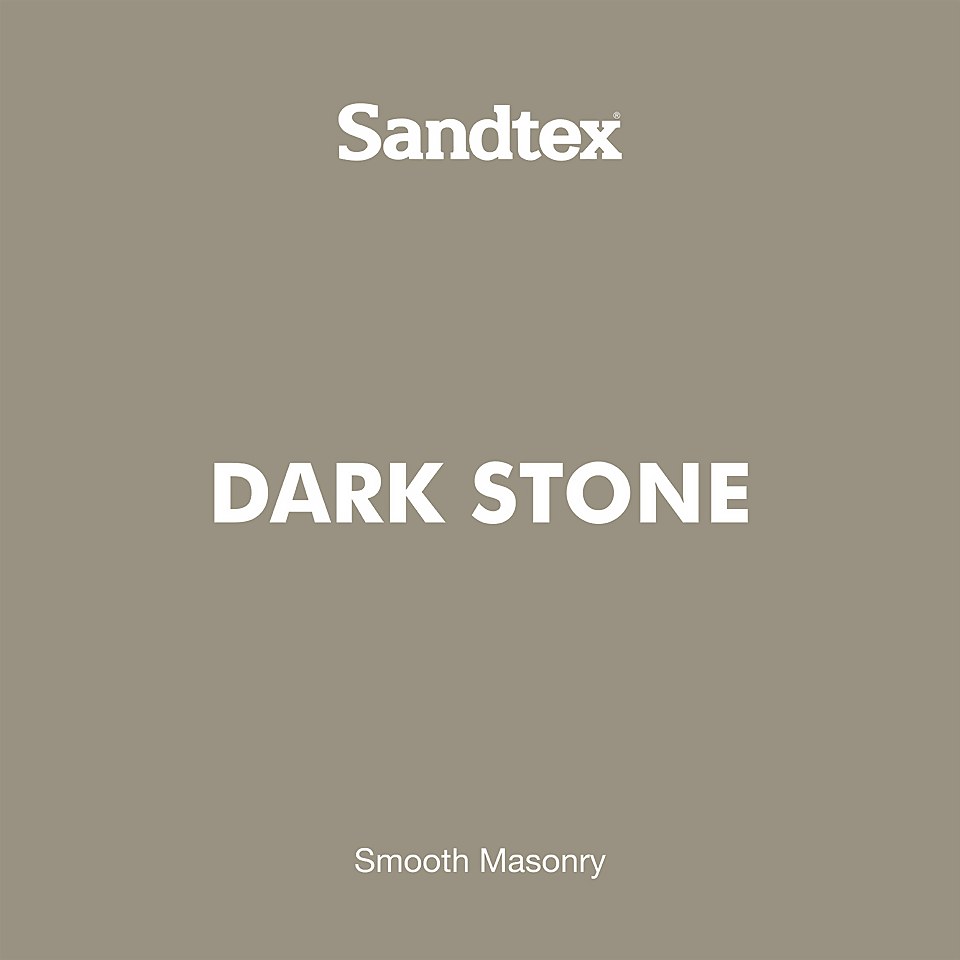 Sandtex Ultra Smooth Masonry Paint Dark Stone - 5L
