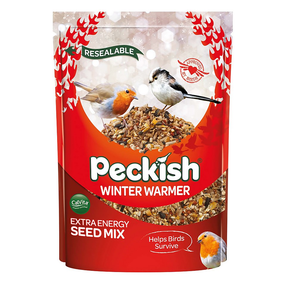Peckish Winter Warmer Extra Energy Seed Mix for Wild Birds - 1.7kg