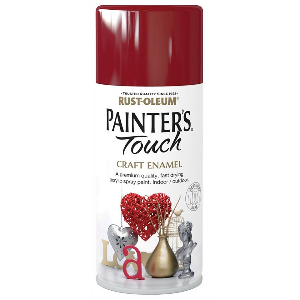 Rust-Oleum Painters Touch - Craft Enamel Spray Paint Balmoral Gloss - 150ml