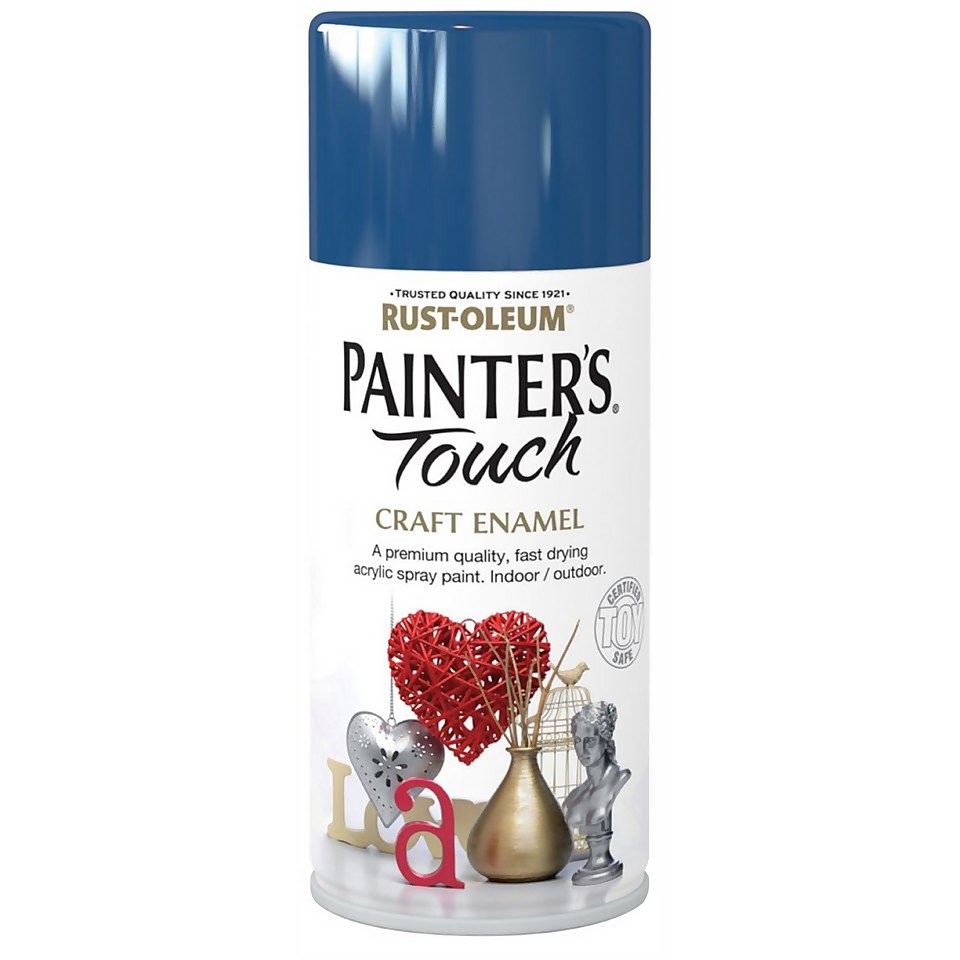 Rust-Oleum Painters Touch Craft Enamel Spray Paint Ocean - 150ml