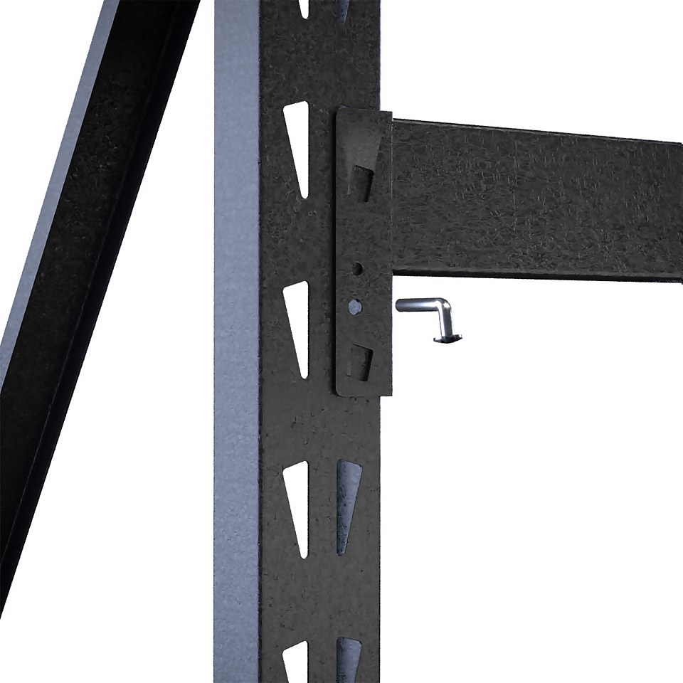 Rack 1000 4 Wire Shelf Storage Unit 1000kg 1830 x 1930 x 640mm Homebase