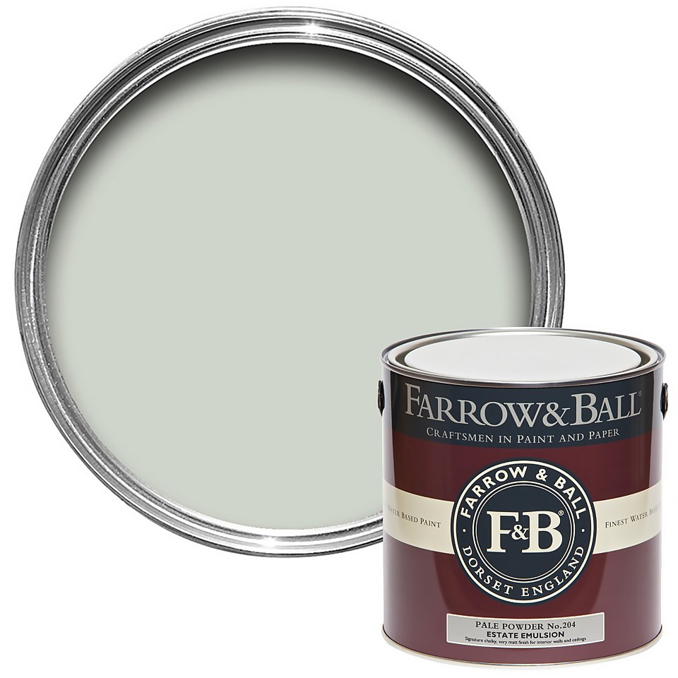 Farrow & Ball Estate Matt Emulsion Paint Pale Powder - 2.5L