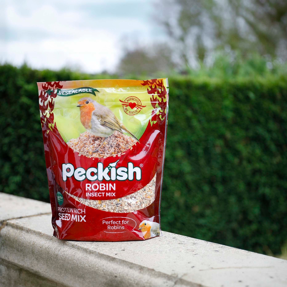Peckish Robin Seed Insect Mix for Wild Birds - 1kg