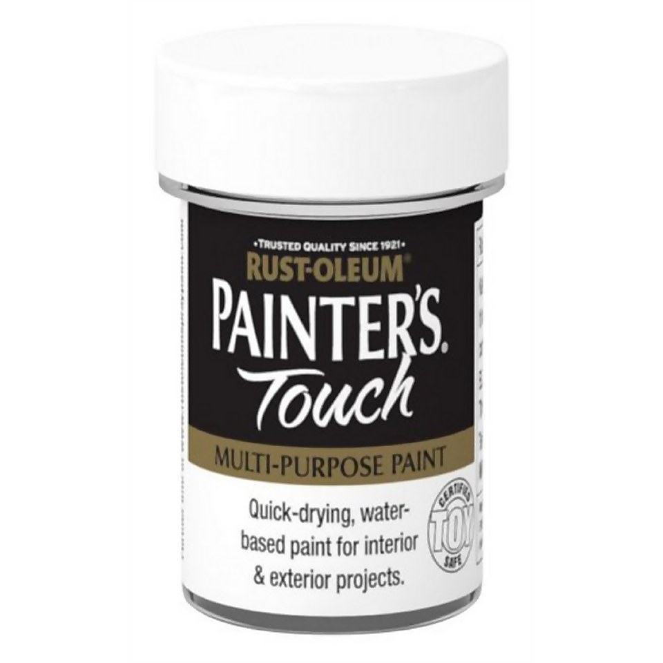 Rust-Oleum Painters Touch Enamel White MT - 20ml