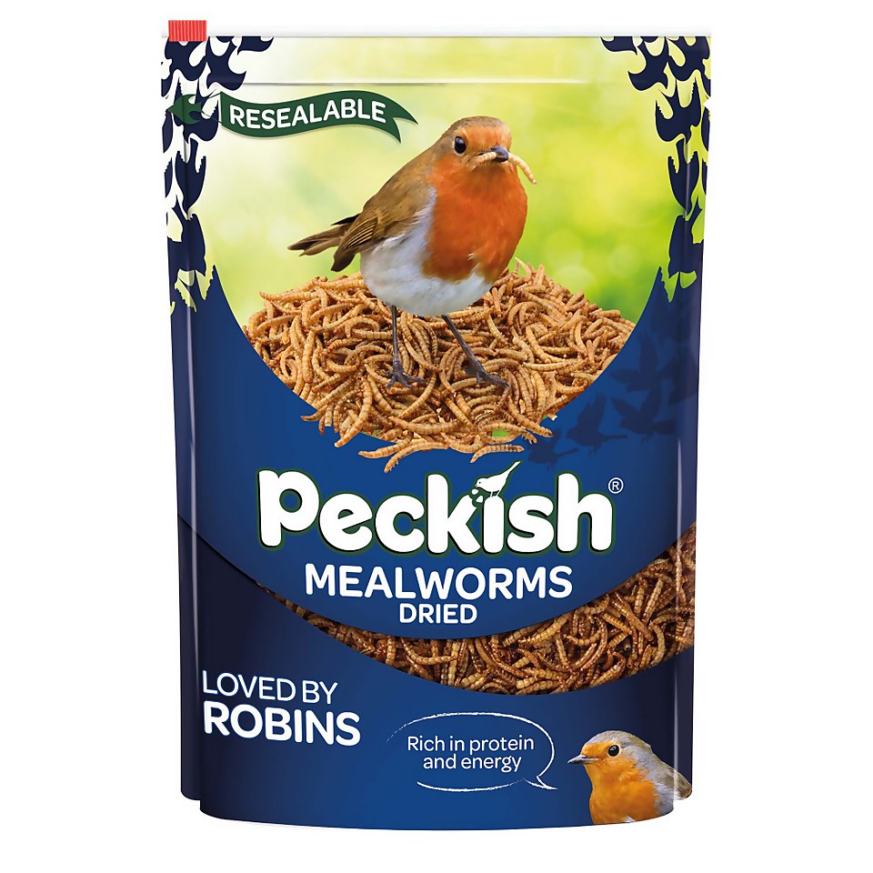 Peckish Mealworms for Wild Birds - 500g