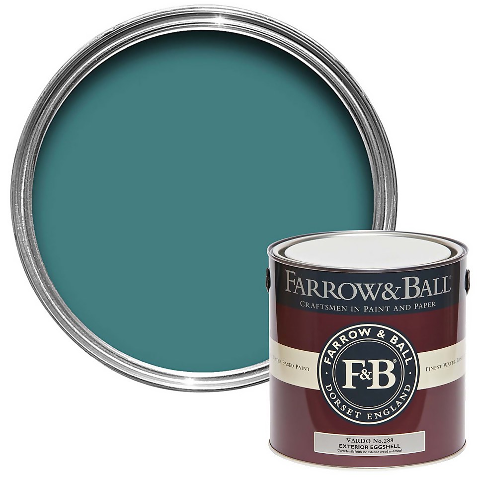 Farrow & Ball Exterior Eggshell Paint Vardo No.288 - 2.5L