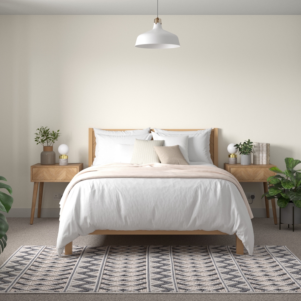 Dulux Matt Emulsion Paint Fine Cream 2.5L Homebase