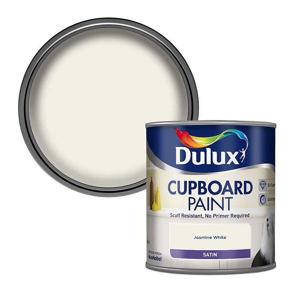 Dulux Realife Cupboard Paint Jasmine White - 600ml