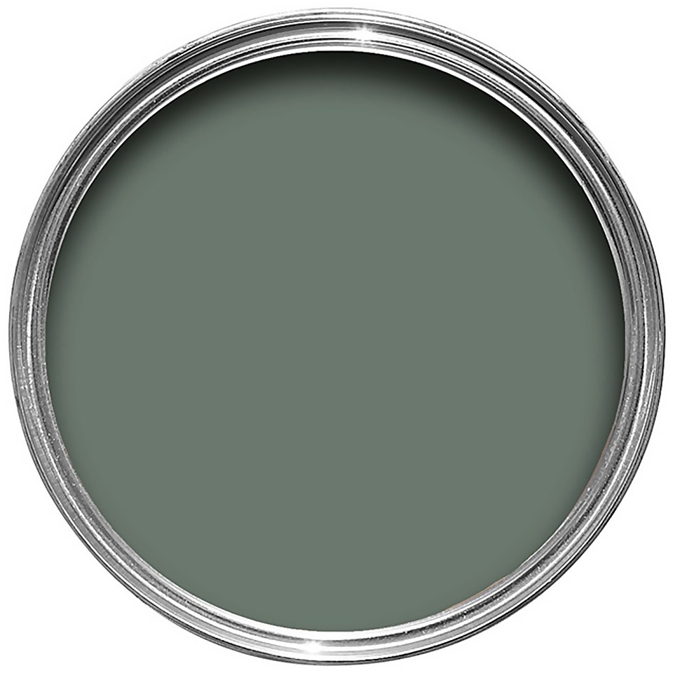 Farrow & Ball Modern Matt Emulsion Paint Green Smoke - 2.5L
