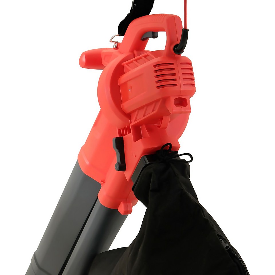 Sovereign 2600W Electric Garden Leaf Blower and Vacuum