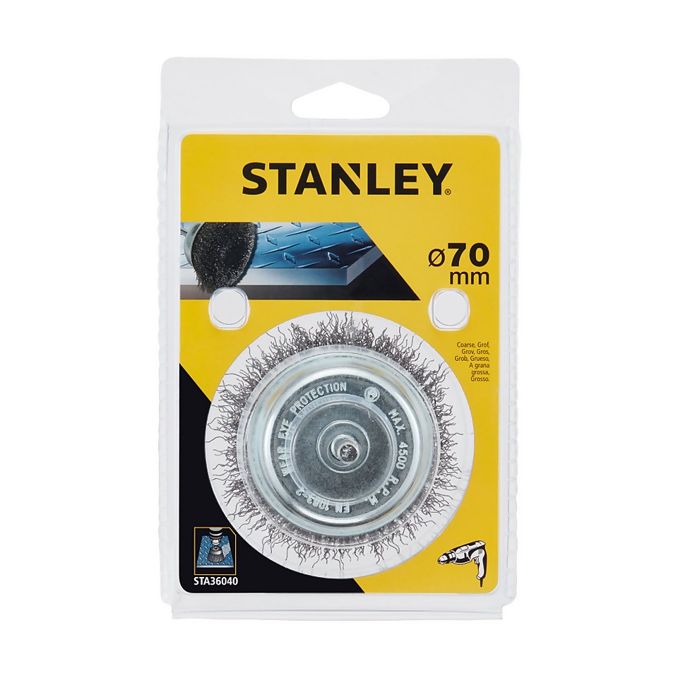 Stanley 70mm Wire Cup - STA36040-XJ