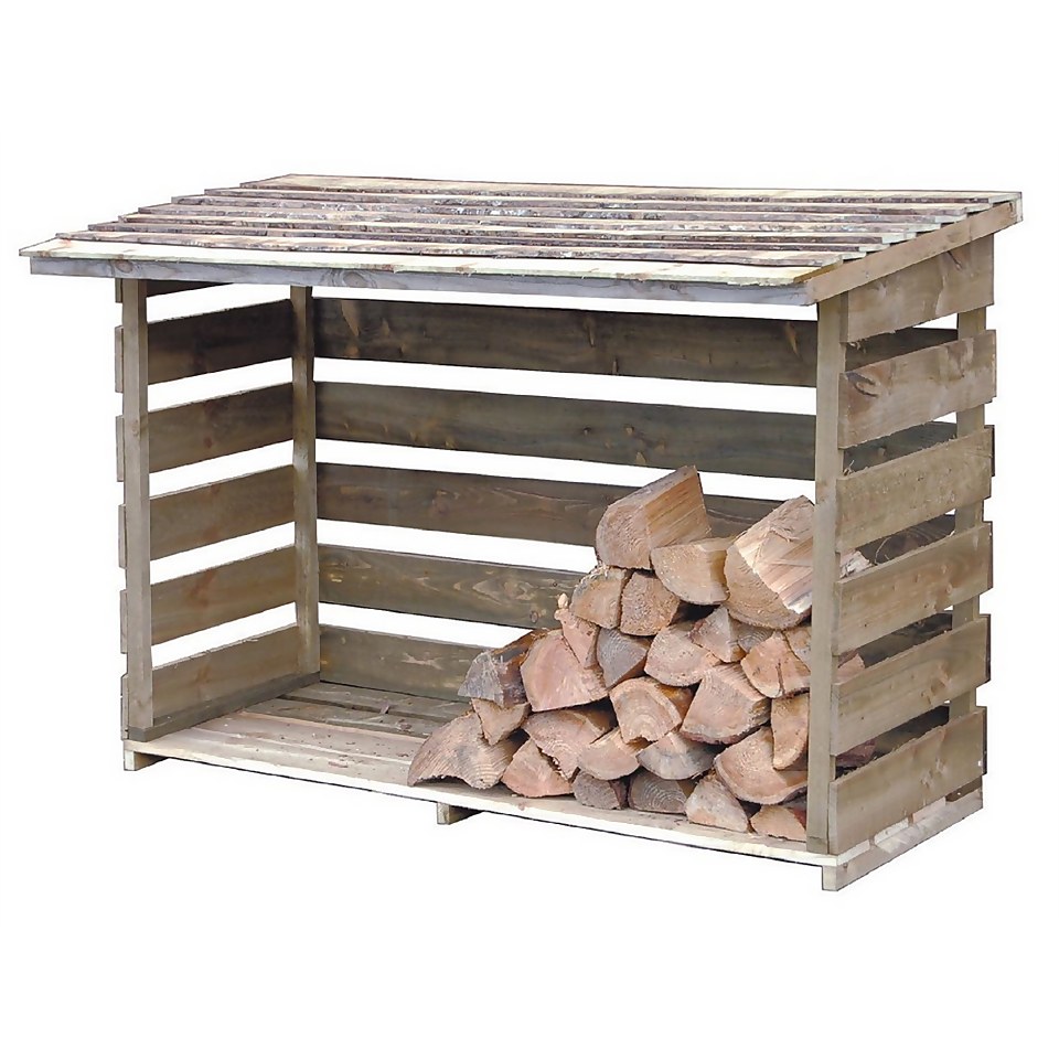 Forest 6ft x 2ft 10in Large Log Store