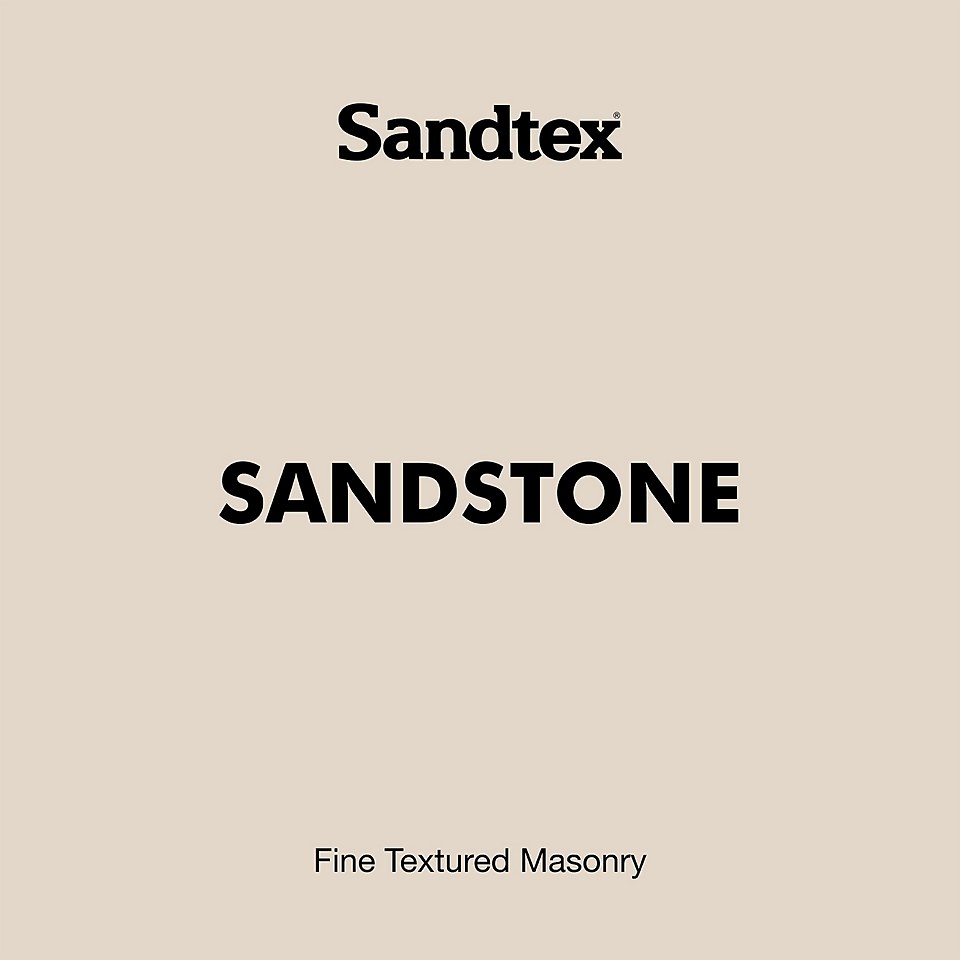 Sandtex Textured Masonry Paint Sandstone - 5L