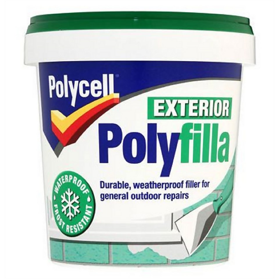 Polycell Multipurpose Exterior Polyfilla - 1kg