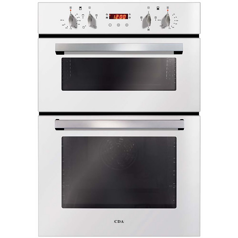 CDA DC940WH Built-in Multifunction Double Electric Oven - White