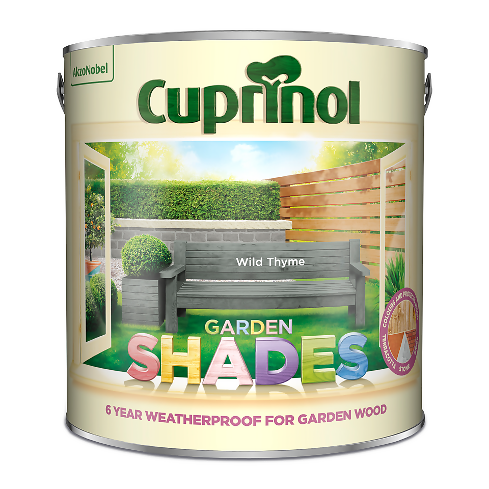 Cuprinol Garden Shades Paint Wild Thyme - 2.5L