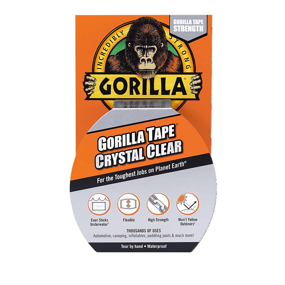 Gorilla Tape ? Crystal Clear 8.2m