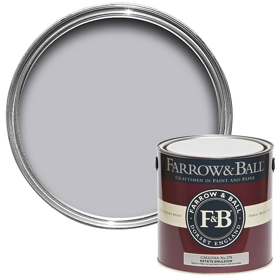 Farrow & Ball Estate Matt Emulsion Paint Calluna No.270 - 2.5L