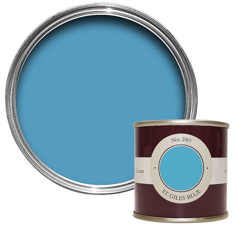 Farrow & Ball Estate Emulsion Paint St Giles Blue - Tester 100ml